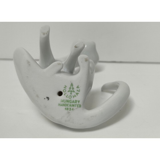 Image 1 of Vintage-Porzellankatze für Hollohaza, 1980