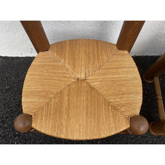 Image 1 of Paar niedrige Vintage-Stühle von Charles Dudouyt, 1940