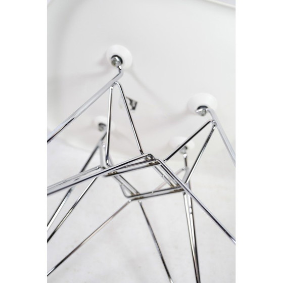 Image 1 of Dsr-Stuhl aus weißem Kunststoff von Charles und Ray Eames, 1948er Jahre