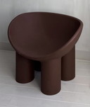 Roly Poly Stuhl Driade Braun Torf