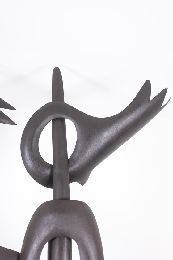 Image 1 of Antonine de Saint Pierre: Skulptur aus gewölbtem Metall, zeitgenössische Arbeit