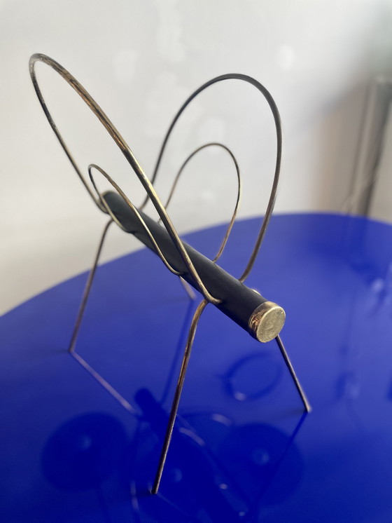 Image 1 of Vintage Carl Auböck Magazinständer