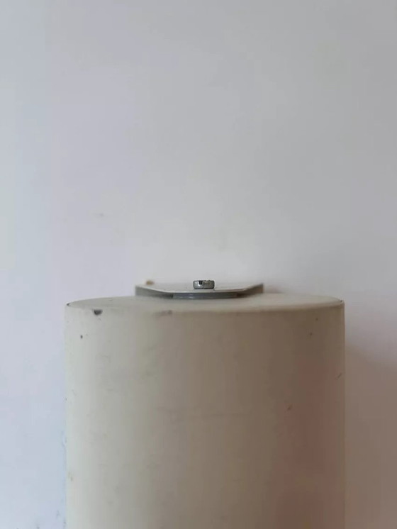 Image 1 of 2X Verstellbare Wandleuchten aus Metall Weiß, Schweden 1970