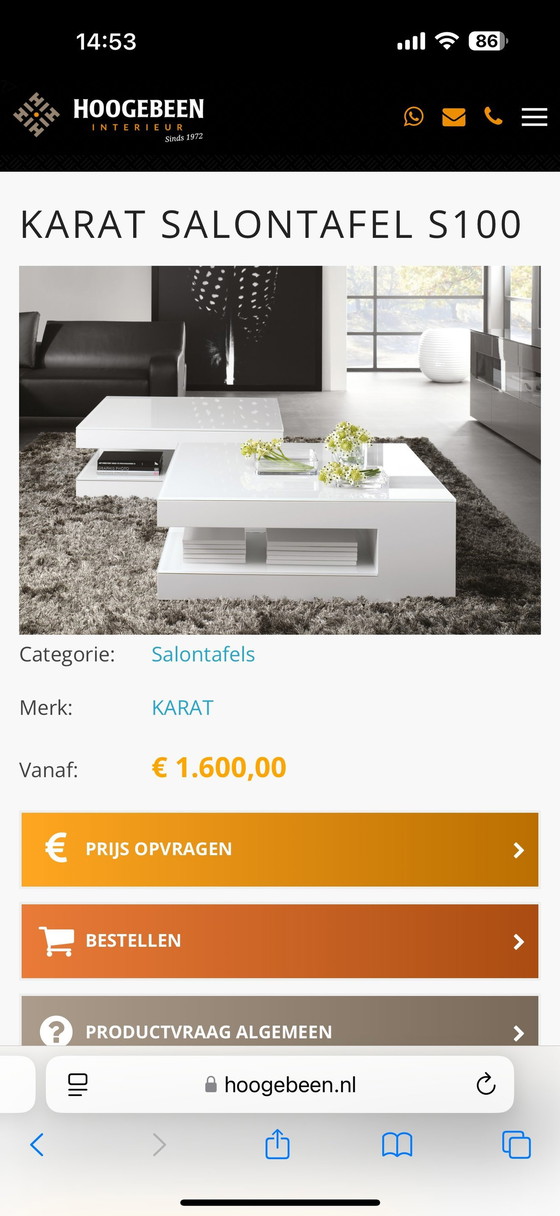 Image 1 of Karat Couchtisch