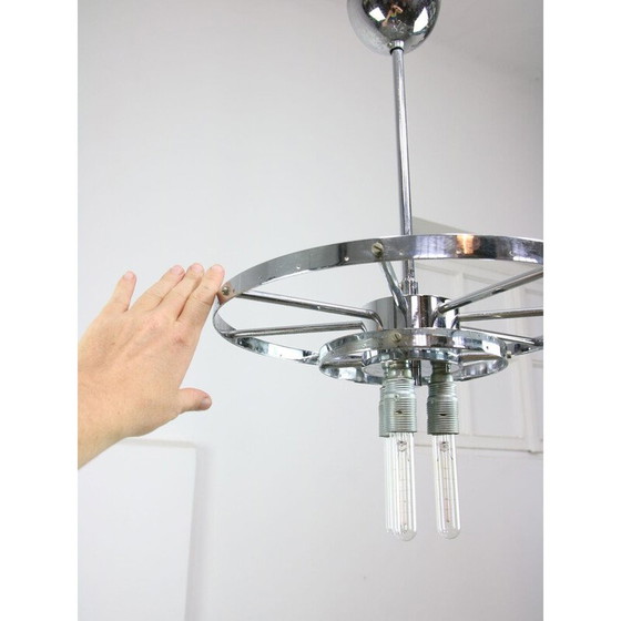 Image 1 of Vintage-Kristall-Tropfenlüster, Italien 1960