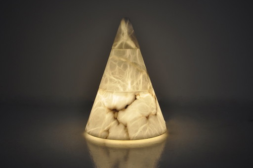 Italienische Marmor-Tischlampe, 1960er Jahre