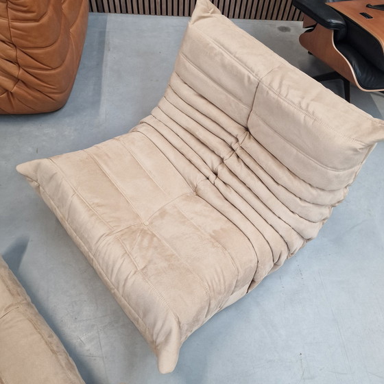 Image 1 of Ligne Roset Togo Alcantara Set