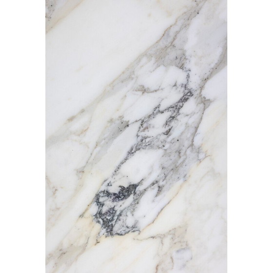 Image 1 of Vintage Esstisch aus Marmor und Metall von Florence Knoll für Knoll, USA 1960