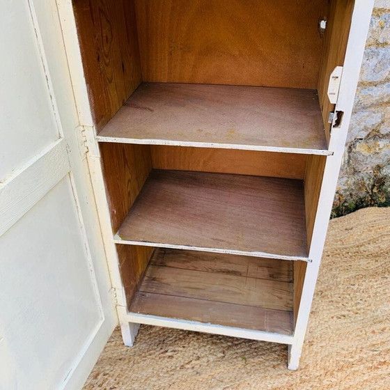 Image 1 of Weißer Vintage-Schrank, Frankreich
