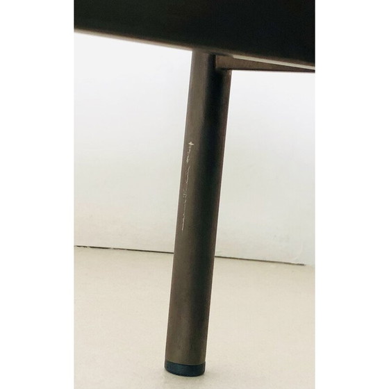 Image 1 of Vintage-Couchtisch Waves aus Metall und Glas von Ludovica und Roberto Palomba für Fiam, Italien 2000