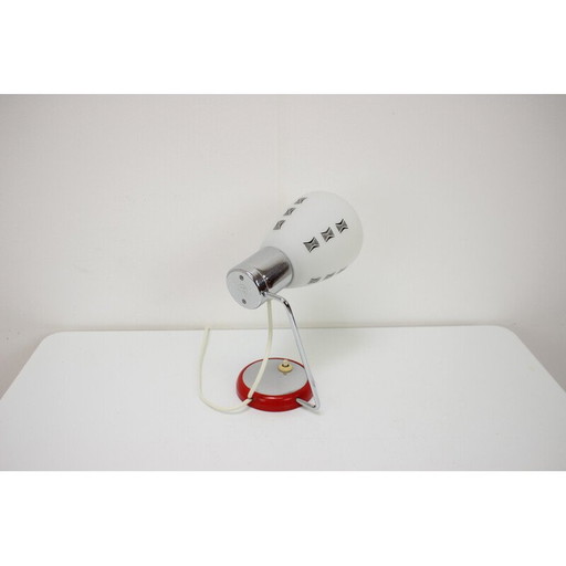 Mid Century Tischlampe von Napako, Tschechoslowakei 1960