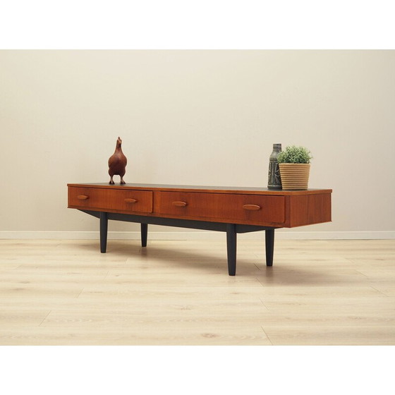 Image 1 of Vintage Teakholz-Lowboard, Dänemark 1960er Jahre