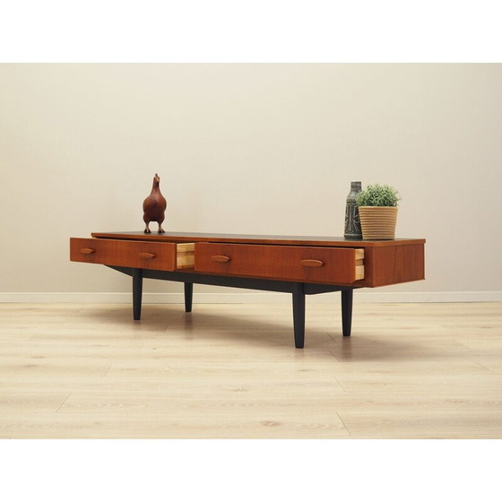 Image 1 of Vintage Teakholz-Lowboard, Dänemark 1960er Jahre