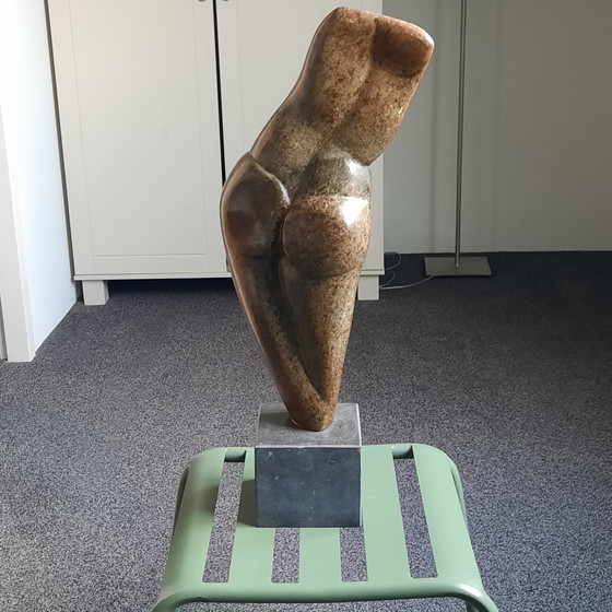 Image 1 of Serpentine Skulptur Torso von Hanneke Pereboom