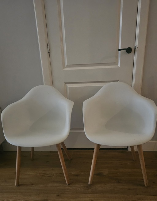 2X Kave Home Hocker Stühle Kevya