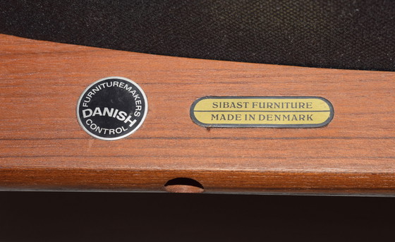 Image 1 of Mid-Century Dänische Teakholz Stühle Modell 62A von Arne Vodder für Sibast, 1960er.