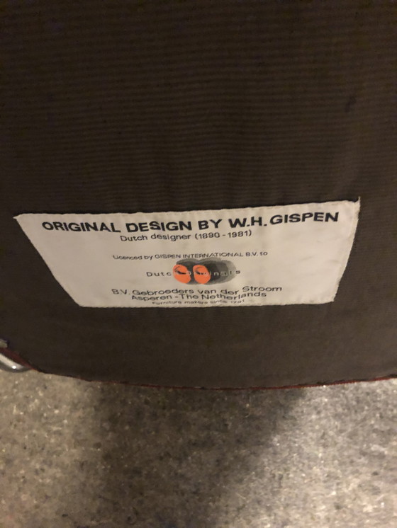 Image 1 of Sessel Gispen 412, aufgearbeitetes Leder