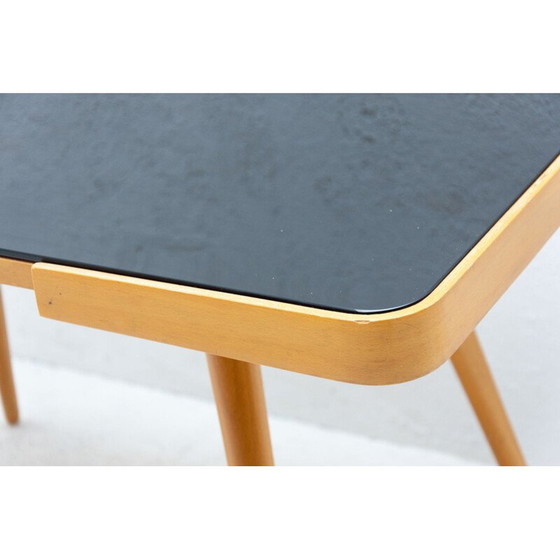 Image 1 of Vintage Couchtisch aus Opaxitglas, Tschechoslowakei 1960
