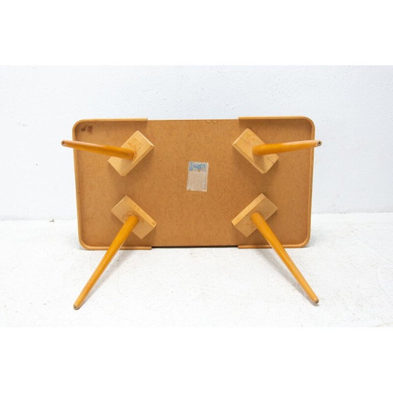 Image 1 of Vintage Couchtisch aus Opaxitglas, Tschechoslowakei 1960