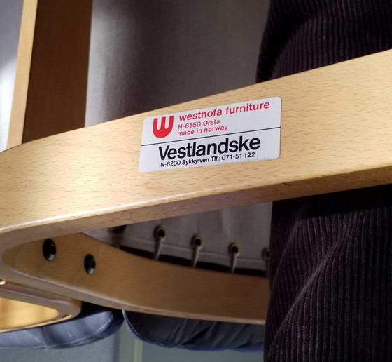 Image 1 of 2x Westnofa Siesta Sessel von Ingmar Relling