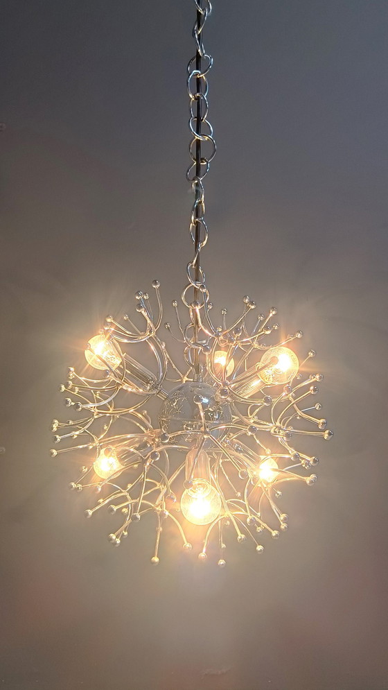 Image 1 of Sputnik-Kronleuchter von Sciolari, 1960er Jahre