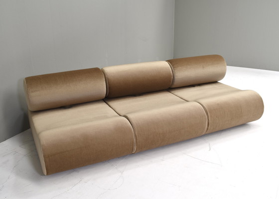 Image 1 of Klaus Uredat 'Corbi' Sofa aus neuem Mohair für COR, Deutschland - 1969