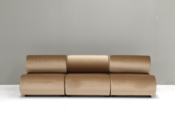 Image 1 of Klaus Uredat 'Corbi' Sofa aus neuem Mohair für COR, Deutschland - 1969