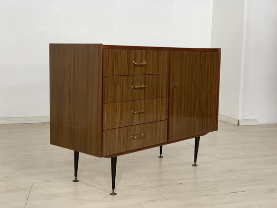 Image 1 of 70er jahre kommode anrichte sideboard schrank vintage