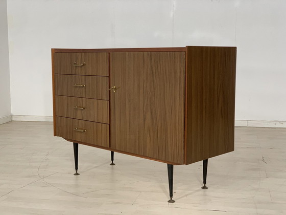 Image 1 of 70er jahre kommode anrichte sideboard schrank vintage