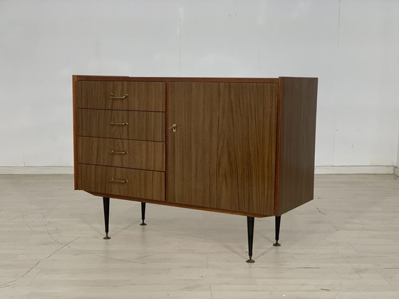 Image 1 of 70er jahre kommode anrichte sideboard schrank vintage