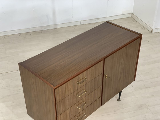 Image 1 of 70er jahre kommode anrichte sideboard schrank vintage