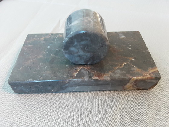 Image 1 of Vintage Marmor-Schreibtischset