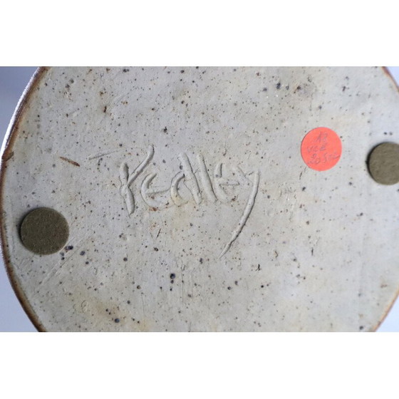 Image 1 of Vintage Pedley Steingut Krug Vase von La borne, 1970