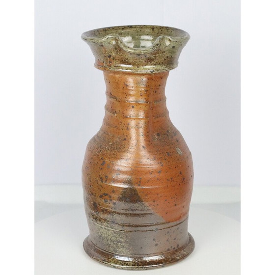 Image 1 of Vintage Pedley Steingut Krug Vase von La borne, 1970