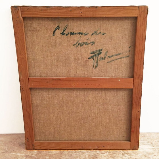 Image 1 of Vintage-Porträtgemälde von Robert Falcucci