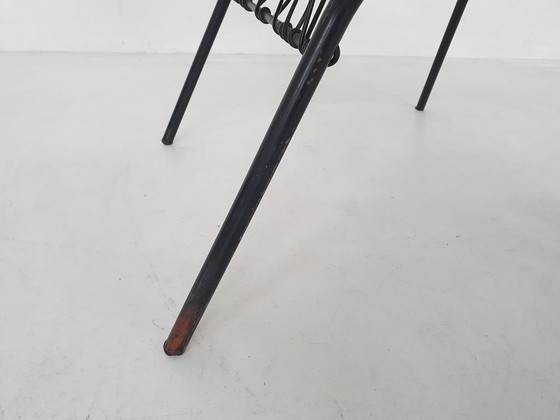 Image 1 of Hans Olsen 'Balloon' Stuhl aus Wildleder für Lea Design, Dänemark 1950er Jahre