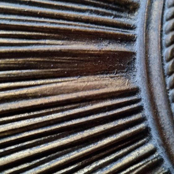 Image 1 of 70er-Jahre-Sonnenspiegel mit gewölbtem Spiegel