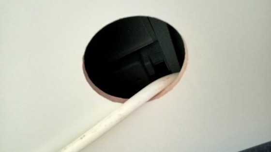 Image 1 of Hioshop Zen-Look schwarz hochglanz Sideboard mit Edelstahl