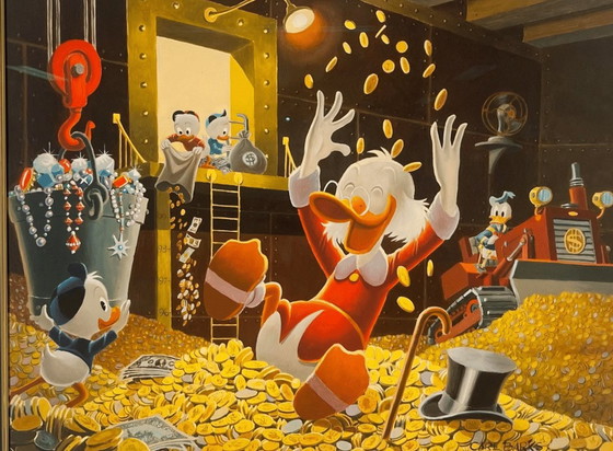 Image 1 of A Binful Of Fun - Carl Barks Kunstdruck