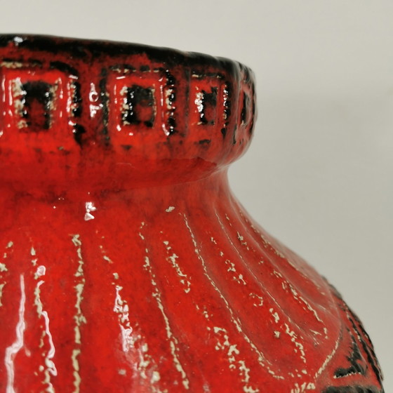 Image 1 of Große Vintage West Deutschland Bay Keramik Vase, Blumenvase 92 50