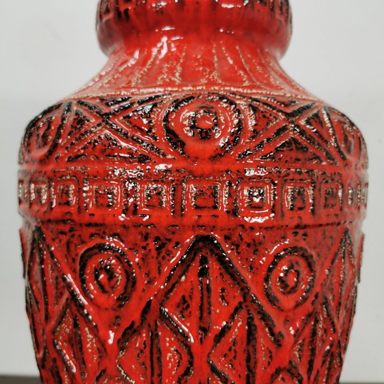 Image 1 of Große Vintage West Deutschland Bay Keramik Vase, Blumenvase 92 50