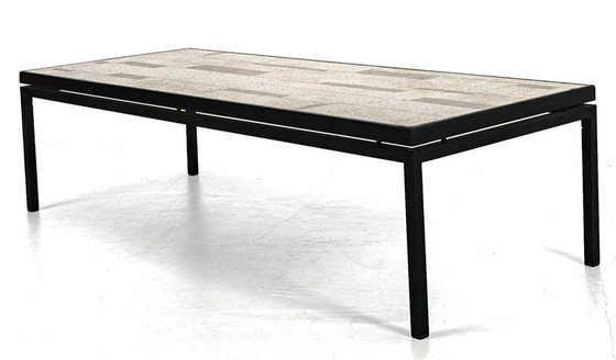 Image 1 of Antiker Mosaik-Couchtisch