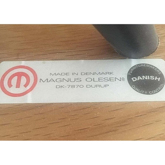 Image 1 of Vintage Eiche Beistelltisch Rud Thygesen und Johnny Sorensen Dänisch 1980s