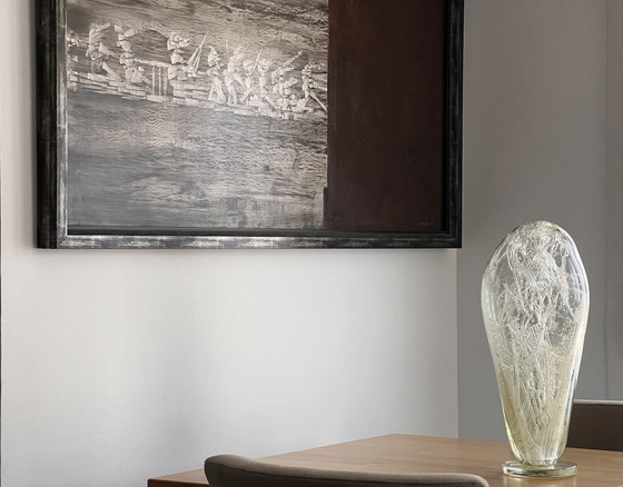 Image 1 of Henryk Albin Tomaszewski , Skulpturenglas , Polen , Serie Zima