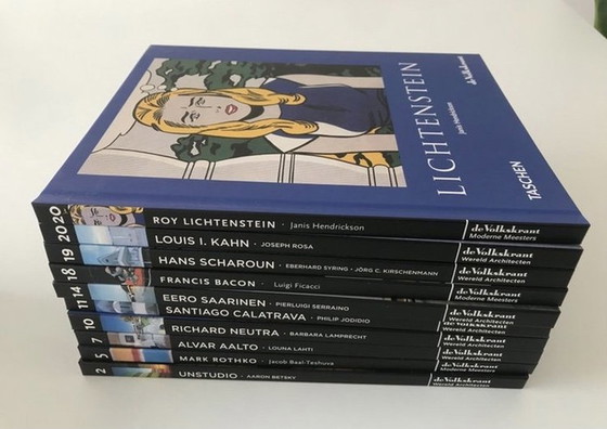 Image 1 of Taschen / Volkskrant - Dekorative Kunst 70S - Moderne Meister - Architekten der Welt - 2006-2010