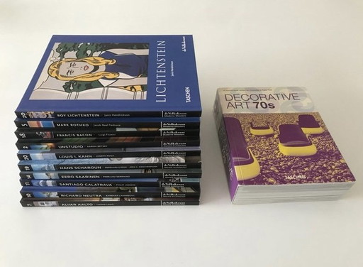 Taschen / Volkskrant - Dekorative Kunst 70S - Moderne Meister - Architekten der Welt - 2006-2010