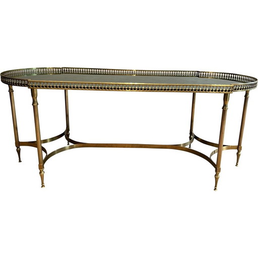 Vintage Couchtisch aus Messing, 1940