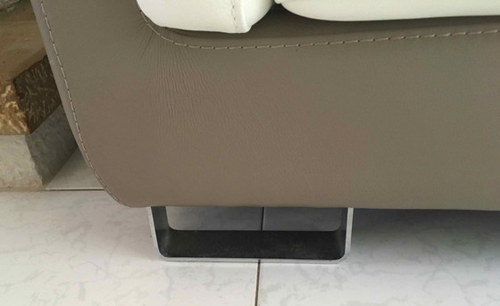 Image 1 of 3-Sitzer Ledersofa Und Sessel