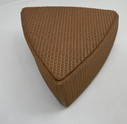 Lloyd Loom stabiler Rattan-Hocker mit Deckel