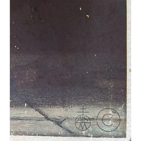 Image 1 of Christlicher deutscher Druck "Simeon die Darstellung Jesu", 1930er Jahre